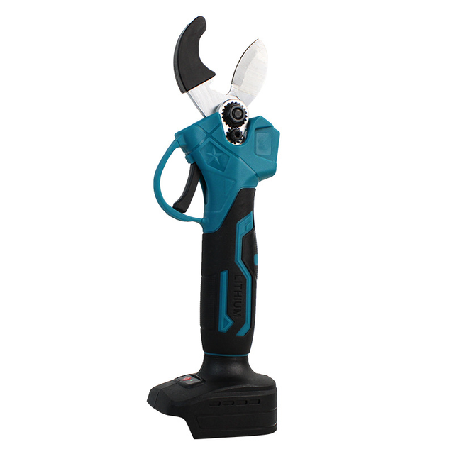 21V Cordless Electric Pruning Scissors 25MM Branch Pruner with One Battery Secateurs & Pruning Scissors