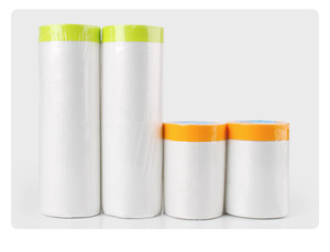 Utilizzo della protezione dell'auto <span class=keywords><strong>nastro</strong></span> industriale in plastica monouso in HDPE per pellicole per mascheratura automobilistica per la protezione della pittura - Product Image 3