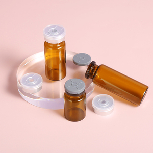 Hochwertiges pharmazeut isches Fläschchen glas Custom Blue Amber <span class=keywords><strong>Empty</strong></span> Tritium 2ml 3ml 5 m10ml Glasflaschen mit Verschluss kappen Gummi - Product Image 2