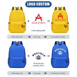 Wholesale Custom Logo Oxford Cloth Casual Book Bag Student Laptop <b>Backpack</b> School Bag for Boys Girls Teenagers - Product Image 2