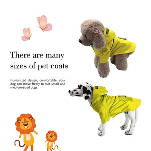 Chubasquero impermeable <span class=keywords><strong>para</strong></span> <span class=keywords><strong>perros</strong></span>, tira reflectante con capucha, Poncho con gancho, capa de <span class=keywords><strong>lluvia</strong></span> con cremallera de doble capa, chaqueta con capucha <span class=keywords><strong>para</strong></span> <span class=keywords><strong>perros</strong></span> - Product Image 3
