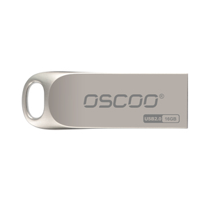แฟลชไดรฟ์โลหะ OSCOO OEM ขนาด 8GB-64GB USB2.0 ใหม่ สำหรับแล็ปท็อปและคอมพิวเตอร์ตั้งโต๊ะ - Product Image 2