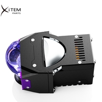 Lentille de projecteur LED A6 de haute qualité, faisceau haut/bas, taille 1,6 pouce, 150W, 6000K, lumière super brillante pour phare de voiture