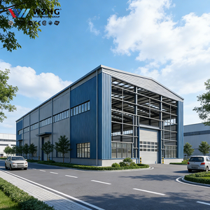 Taller Industrial Profesional con Pared de Panel Sándwich para Uso Comercial (Almacén/Centro Comercial) Certificado ISO, Vida Útil de 50 Años - Product Image 1