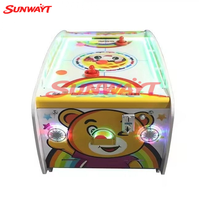 Nouvelle machine de jeu d'arcade à monnayeur Air Hockey Ours pour enfants, haute qualité, en promotion