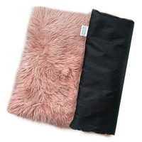 U-PETS personnalisé longue en peluche pour animaux de compagnie couverture Fausse fourrure lit pour animaux de compagnie