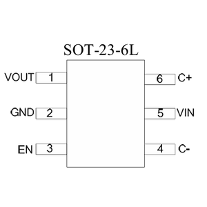 Chipown AP2104B 5V 250mA pompa di carica a basso rumore convertitore di DC-DC | Induttore tensione <span class=keywords><strong>Doubler</strong></span> IC - Product Image 4