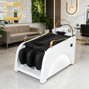 Lit de shampooing électrique robuste avec fonction de massage corporel complet pour salon de coiffure, spa, meubles de thérapie capillaire, <span class=keywords><strong>grossiste</strong></span> - Product Image 1