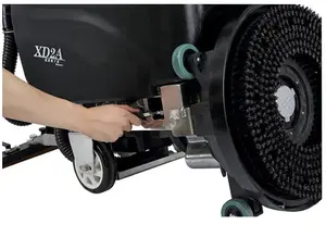XD2A Mini tragbarer kleiner manueller Walk-Behind-Boden wäscher trockner mit gefaltetem Griff