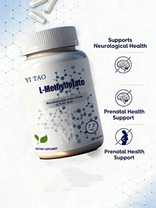 Cápsulas de ácido fólico, utilizadas para mantener la salud de los ovarios, equilibrar las hormonas y apoyar la capacidad reproductiva en adultos. - Product Image 2