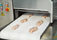 Hiwell horizontale pré-coupé machine à trancher la viande dans l'industrie de la viande FQJ500-II