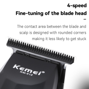 <span class=keywords><strong>Tondeuse</strong></span> à cheveux Kemei KM-512 de luxe, kit 9-en-1, 5W, batterie Li-ion puissante, lame en acier inoxydable, <span class=keywords><strong>tondeuse</strong></span> professionnelle - Product Image 3