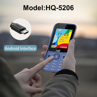 Pantalla OLED OEM de 2,4 pulgadas, función de teléfono, tarjeta SIM dual, compatible con sistema operativo Brypan, dispositivos de acuñación automática impulsados por ordenador