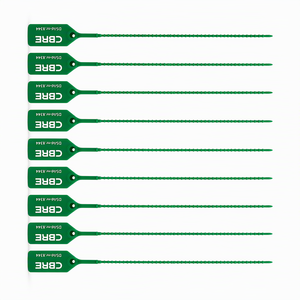 Étiquette en plastique de conception personnalisée en usine joint en plastique d'extincteur étanche inviolable jetable - Product Image 1
