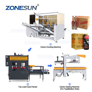 ZONESUN ZS-CSPM2 पूर्ण स्वचालित गत्ते का डिब्बा सील पैकिंग उत्पादन लाइन - Product Image 1