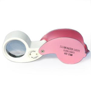 MG21011-B <span class=keywords><strong>40X</strong></span> Smart Pocket Sieraden Loep, Led Mini Opvouwbare Vergrootglazen - Product Image 4