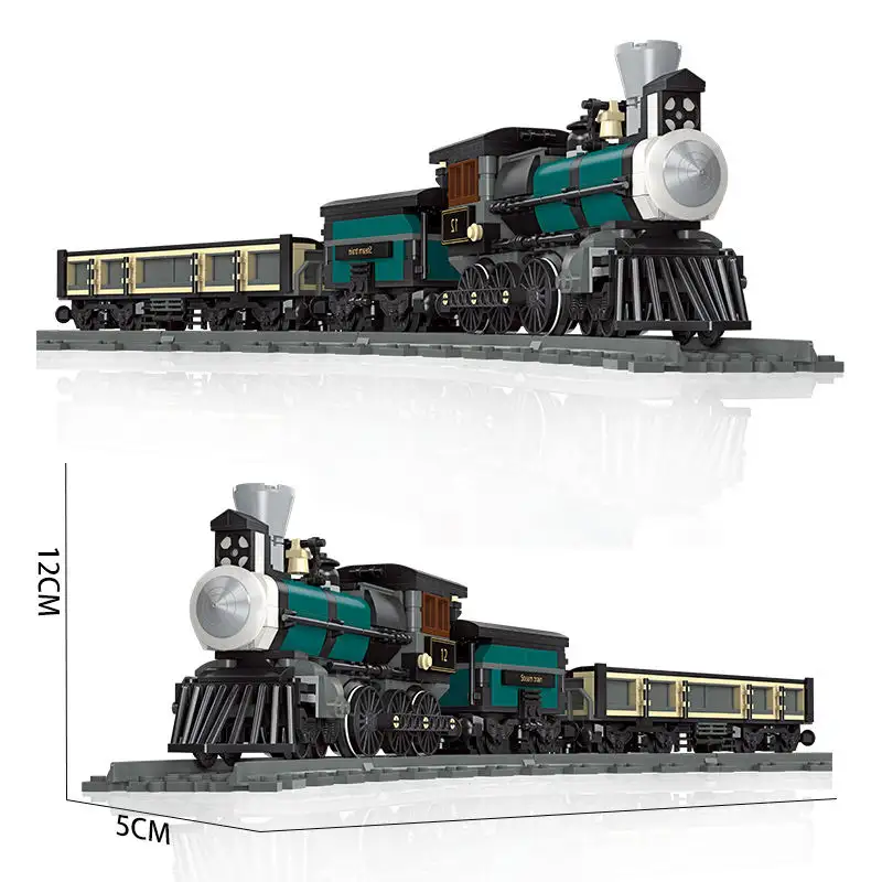JieStar kereta api klasik, Model mesin Kereta Api uap lokomotif kereta api plastik simulasi kereta api