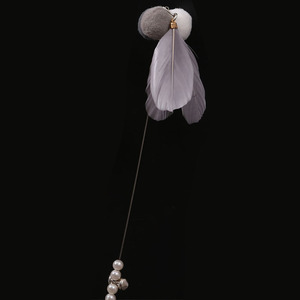 Fashion Eco-Friendly <b>Feather</b> Cat Toy Laser Wand Teaser for Cats - Product Image 1
