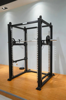 Entrenador deportivo comercial de servicio pesado Cable Crossover Squat Rack Placa multifuncional cargada Smith Machine para brazo pecho