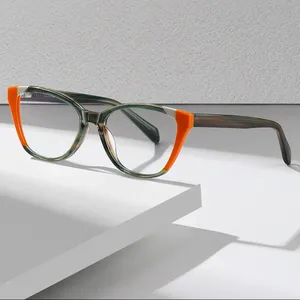 2024新款多色平板眼镜架优质男女眼镜弹簧腿光学眼镜。
