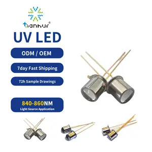 고출력 LED IR 850nm 860nm 840nm 다이오드 LED 5 데그 적색 적외선 칩