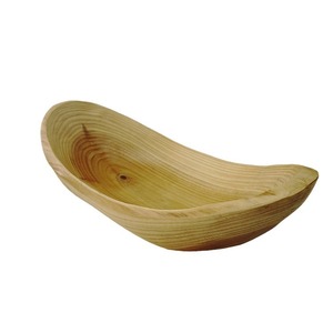Plato grande creativo de madera de <span class=keywords><strong>abeto</strong></span> para aperitivos, juego de vajilla japonesa desechable multiusos para fiesta para almacenamiento de platos de fruta para el hogar - Product Image 6