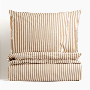 Housse de <span class=keywords><strong>couette</strong></span> 220x240, literie en coton très vendue, housse de <span class=keywords><strong>couette</strong></span> 100% coton biologique, housse de <span class=keywords><strong>couette</strong></span> rayée pour lit double - Product Image 1