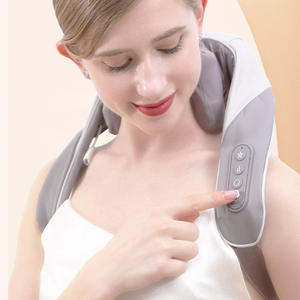 Penjualan Terbaik pemijat punggung <span class=keywords><strong>chiropractic</strong></span> pemanas bantal pemijat punggung santai penghilang nyeri leher dan bahu - Product Image 2