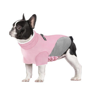 Qiqu fournitures pour animaux de compagnie personnalisé nouveau concepteur <span class=keywords><strong>chien</strong></span> manteau d'hiver <span class=keywords><strong>chien</strong></span> veste hiver chaud polaire doublé animal coupe-vent réfléchissant <span class=keywords><strong>chien</strong></span> <span class=keywords><strong>neige</strong></span> costume - Product Image 1
