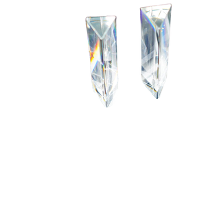 Prisma Triangular Cristal Vidro Óptico Prisma Triangular Transparente para Espectrômetro Instrumentos Ópticos - Product Image 6