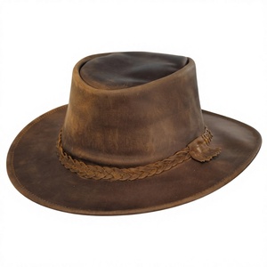 BS International Unisex Adult Fashion Customized Casual <b>Hat</b> High Grade Genuine Leather Lightweight Comfortable Headwear Cycling - Product Image 4