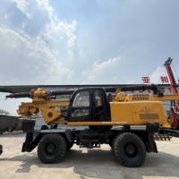 Plataforma de Perforación Rotatoria Hidráulica Completa de 30 Metros de Profundidad con Ruedas, Modelo DR-210 de Yahe Heavy Industry, Componentes Centrales de Engranajes PLC con 1 Año de Garantía