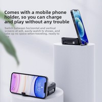 Organisateur de câbles rétractable multifonctionnel en alliage d'aluminium Xin Ganhui, charge rapide 65W, charge de téléphone multi-ports numérique