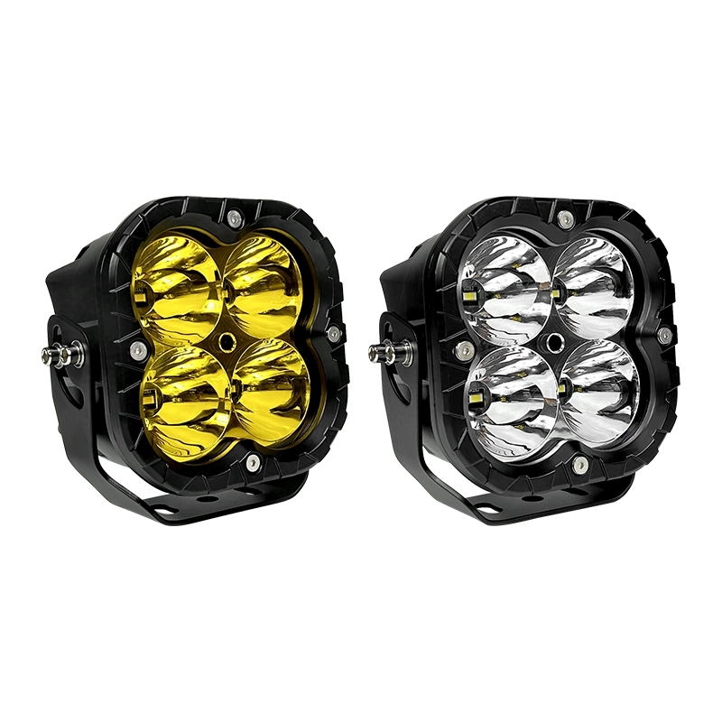 New Stable and Advanced Spot Beam LED Work Light for Truck 24V/12V Yellow Universal Fitment
