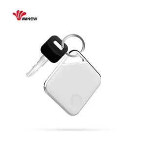 Minew F6 Find My Ble 5.0 Anti-Lost Smart Itag Key Finder Remote kleine Bluetooth-Tracker-Tag White Label Smart Finder Air Tag