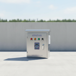 Caja de Control de Bomba Doble <span class=keywords><strong>para</strong></span> Exteriores JNN Ip56 Vfd de 7.5kw, Gabinete Controlador de Agua de Presión Constante VFD, Motor Trifásico de 37kw, 50-60hz - Product Image 1