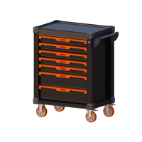 Chariot à outils avec 7 tiroirs, boîte à outils multifonctionnelle pour la réparation automobile