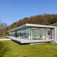 Villa Préfabriquée de Luxe en Structure d'Acier Léger, Design Moderne
