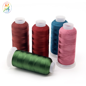 Hongqiao 75D/2 4000y 100g sợi thêu <span class=keywords><strong>Polyester</strong></span> cường độ cao thân thiện với môi trường được đánh bóng - Product Image 5