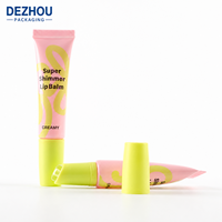 Tube de brillant à lèvres personnalisé OEM, marque privée, contenants vides de 5 ml, 8 ml, 10 ml, 15 ml pour brillant à lèvres à presser