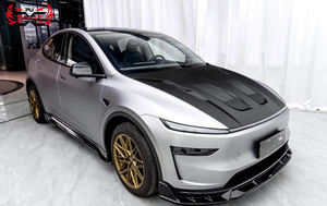 Pour le nouveau Tesla modèle Y Juniper 2025 2026Dry capot en Fiber de carbone accessoires de voiture en Fiber de carbone capot de moteur en carbone - Product Image 3