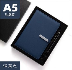 Customizable Digital Printing Thermal Binding Leather A5 Diary Notebook with Custom Logo Option-Red/<b>Black</b>/Blue 80 <b>Sheets</b> - Product Image 4