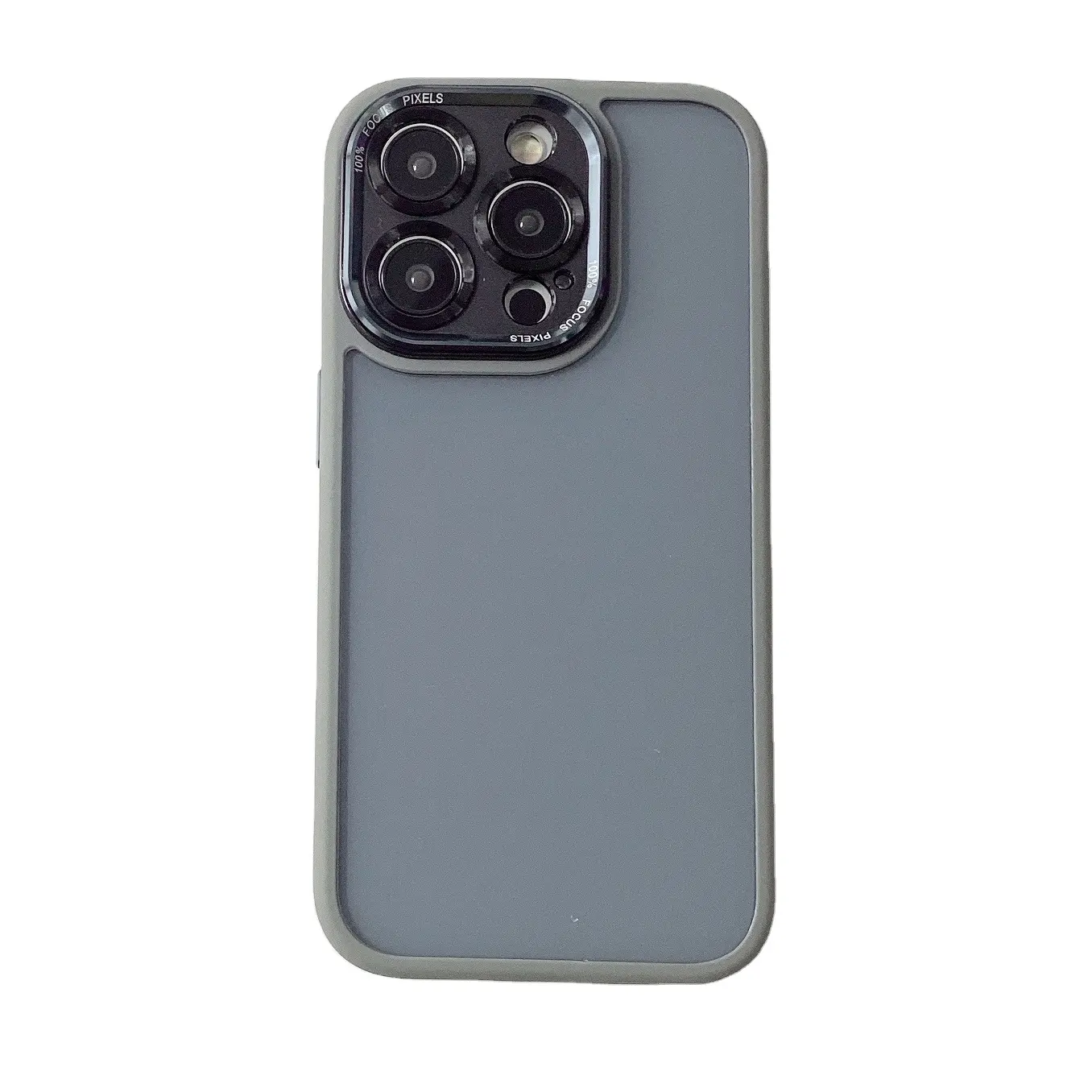 Casing ponsel mewah Eagle Eye Plating Glossy, casing ponsel transparan belakang keras akrilik untuk iPhone15 14pro 15pro Max 13 12 Pro Max