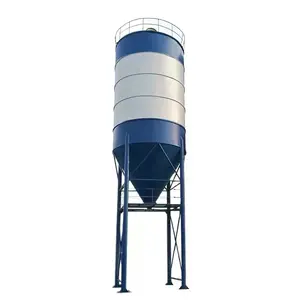 Fabrika fiyat 30T 50T 60 T 80T 100T çimento silosu/küçük Silo/60 ton çimento tankı mühendislik ve İnşaat makineleri