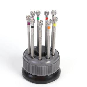 Juego <span class=keywords><strong>de</strong></span> destornilladores <span class=keywords><strong>de</strong></span> reparación <span class=keywords><strong>de</strong></span> reloj, <span class=keywords><strong>Kit</strong></span> <span class=keywords><strong>de</strong></span> herramientas <span class=keywords><strong>de</strong></span> reparación 9 en 1 - Product Image 1