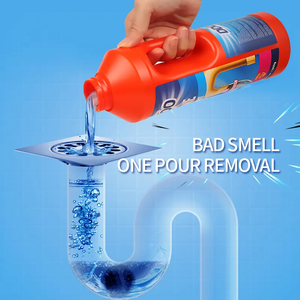 Chất lượng cao nóng bán 1L Ống NẠO VÉT nhà bếp phòng tắm chất lỏng hiệu quả loại bỏ tóc và các tạp chất khác trong ống nước thải - Product Image 3