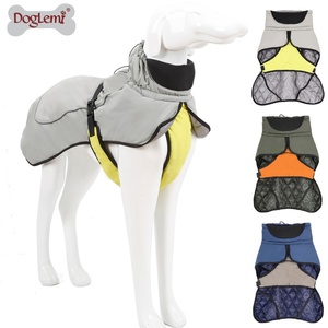 แจ็กเก็ตสำหรับสัตว์เลี้ยงกลางแจ้งกันฝนกันฝนสำหรับสุนัขขนาดใหญ่ที่มีคุณสมบัติสะท้อนแสง - Product Image 6