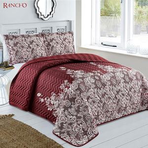 Couvre-lit en microfibre, 1 pièce, couvre-lit imprimé Super doux, simple, matelassé - Product Image 3