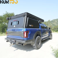 Huntoo Tente de toit rigide sur mesure pour camion, tente pop-up de haute qualité pour le camping en extérieur