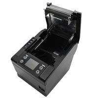 Impresora Térmica POS en la Nube con Wifi, Ethernet y Bluetooth de 80mm, Impresión Remota de Alta Velocidad y Pantalla a Color con Indicador de Estado